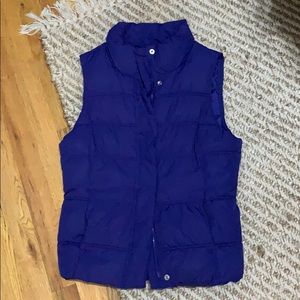 Indigo GAP Down Puffer Vest